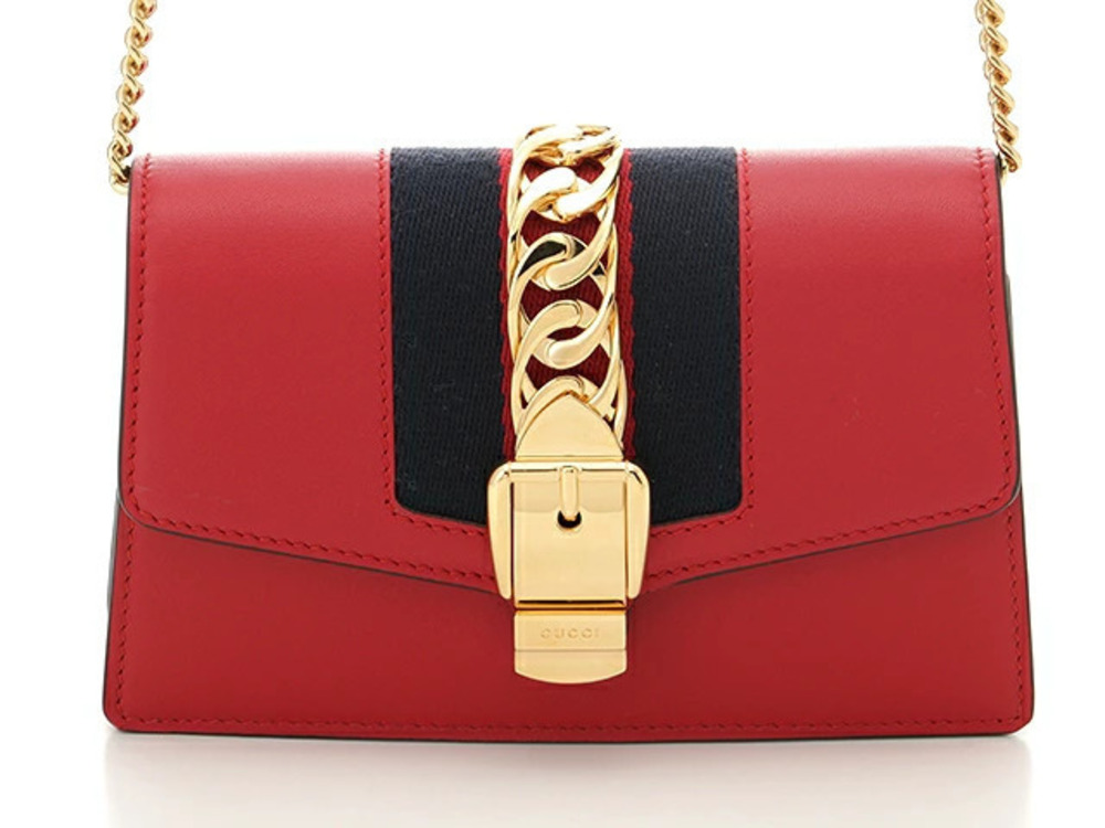 Gucci Sylvie Super Bag Chain Red